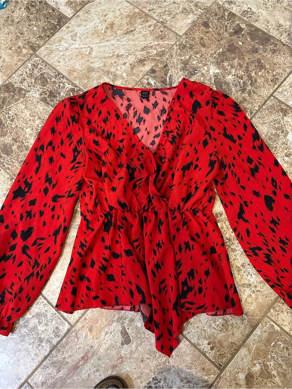 SHEIN V-Neck Babydoll Too